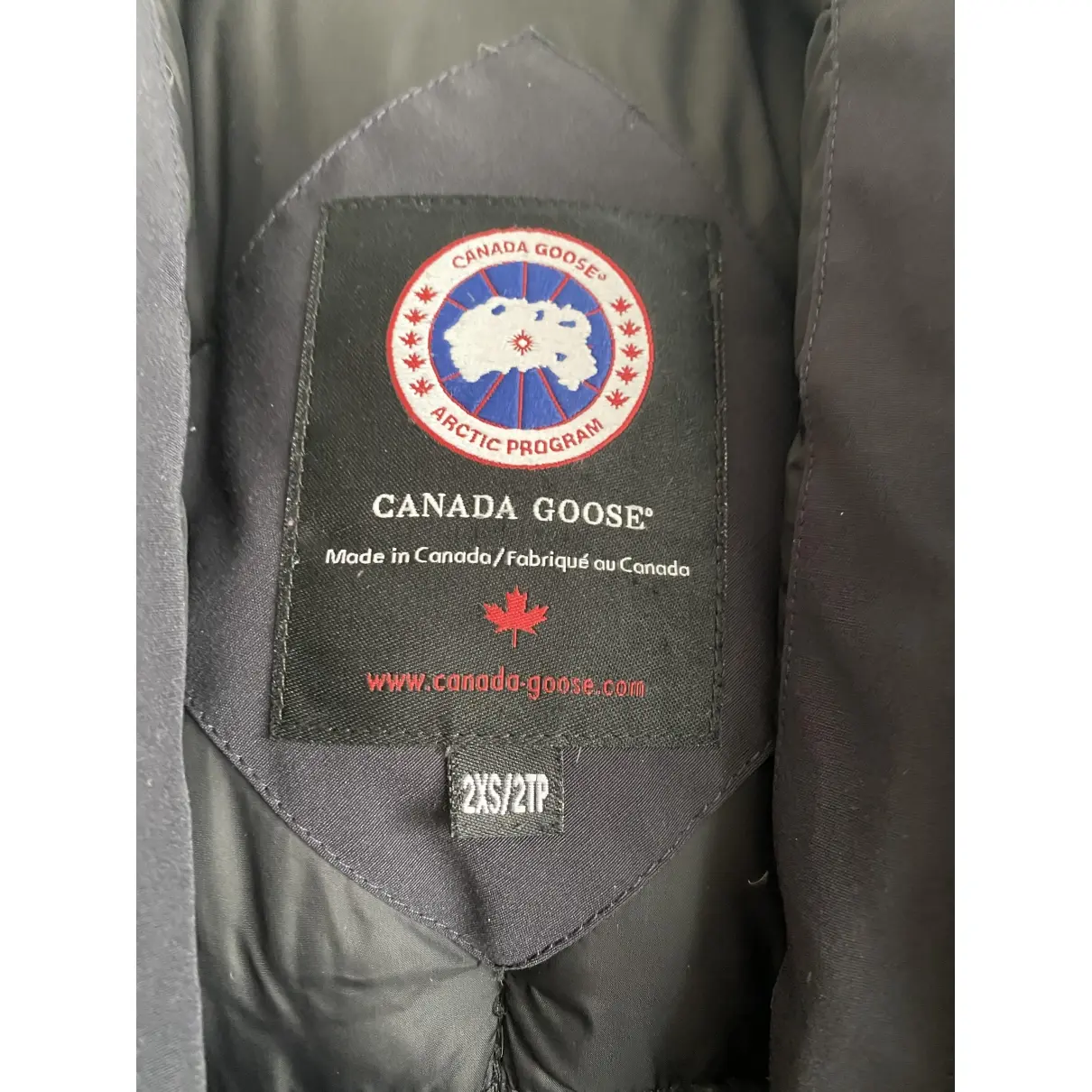 Buy Canada Goose Navy Polyester Coat Expedition online