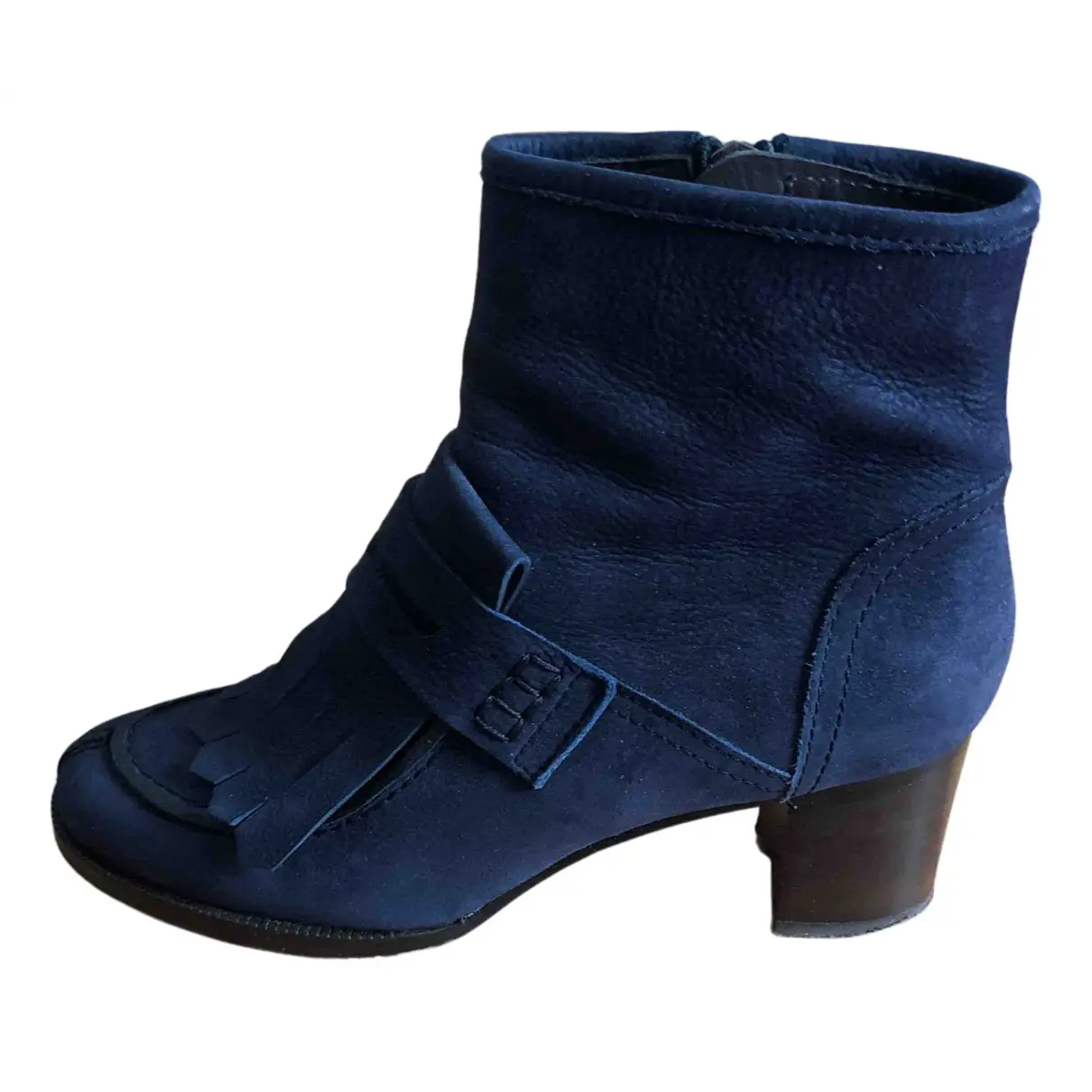 Pony-style calfskin ankle boots Avril Gau