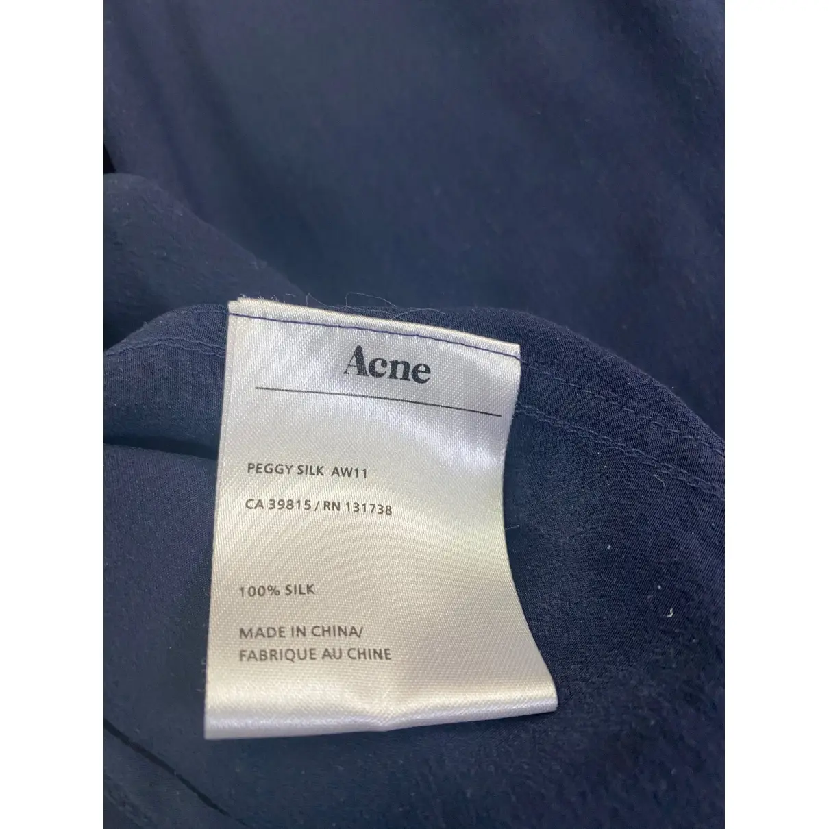Buy Acne Studios Silk shirt online