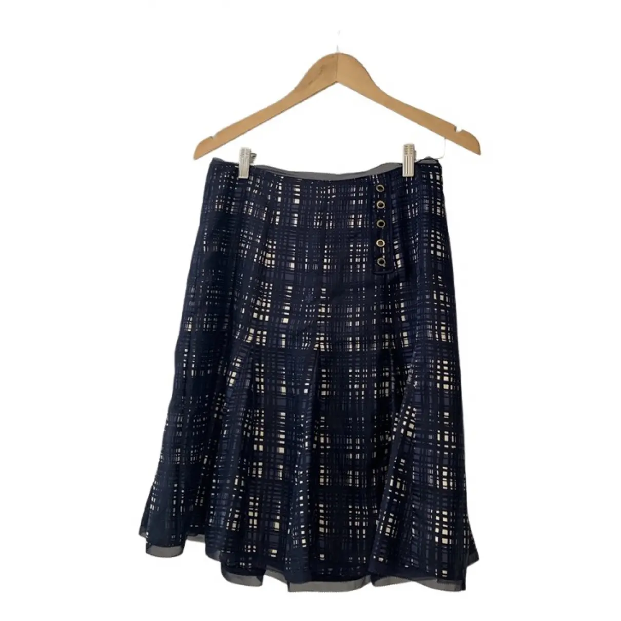Silk mid-length skirt Tory Burch