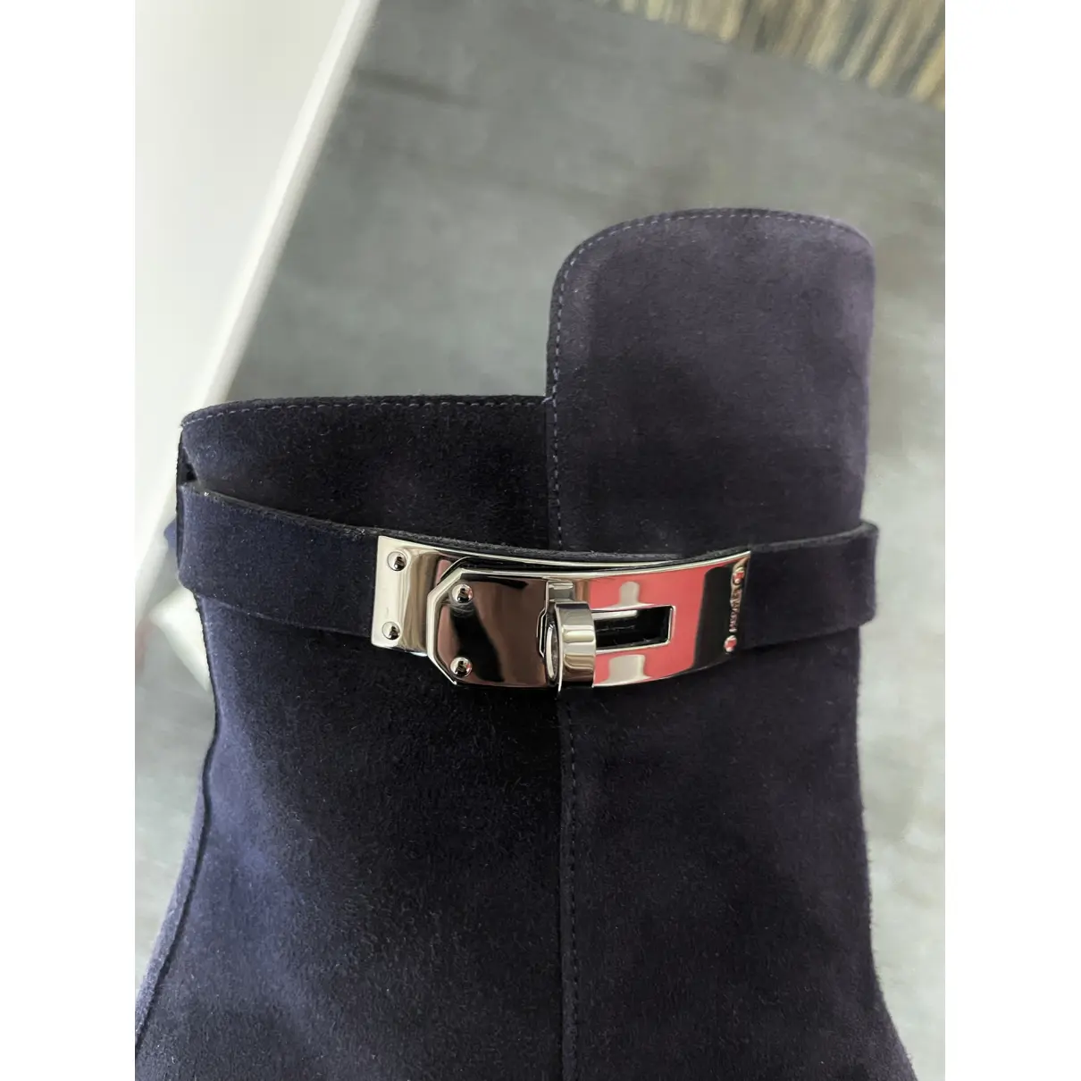 Saint Germain buckled boots Hermès