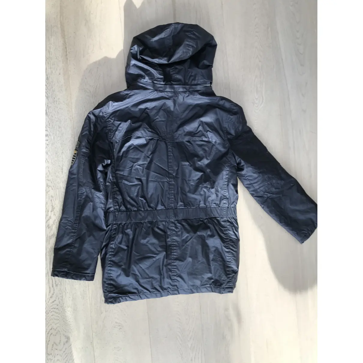 Buy Ikks Navy Synthetic Jacket & coat online