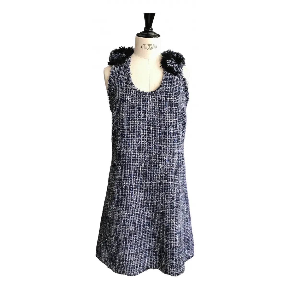 Tweed mid-length dress Sonia Rykiel - Vintage