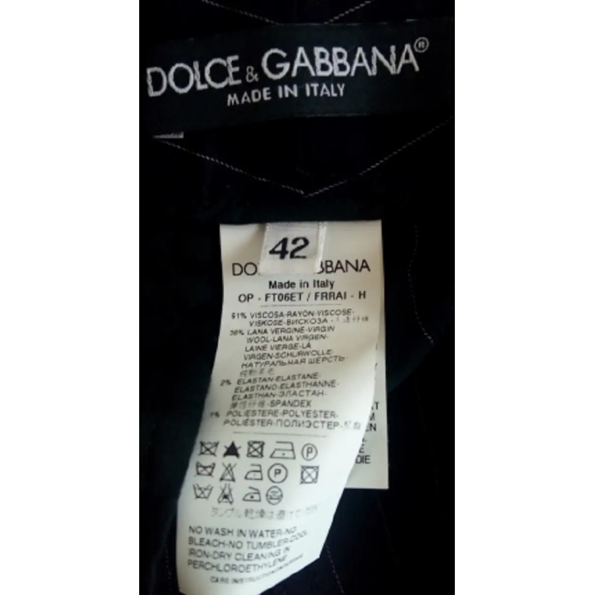 Slim pants Dolce & Gabbana