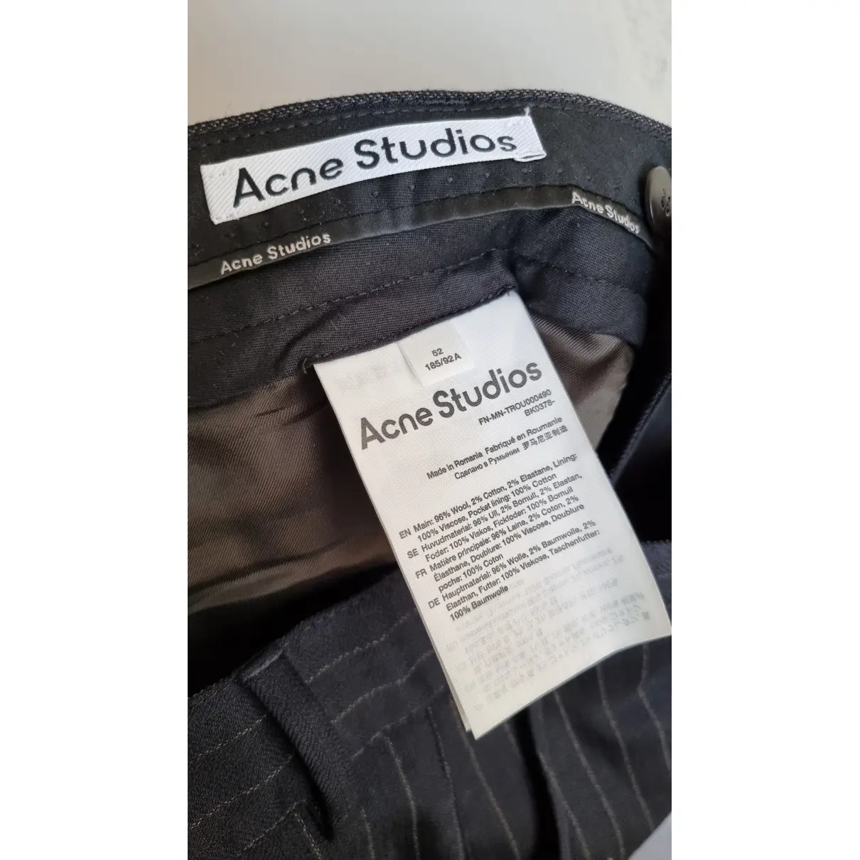 Wool suit Acne Studios