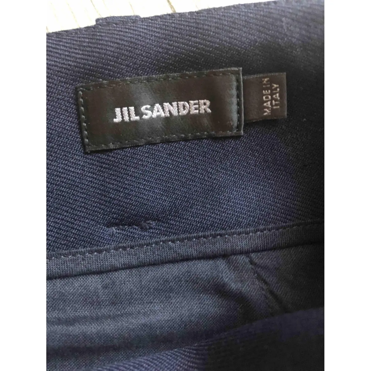 Wool trousers Jil Sander