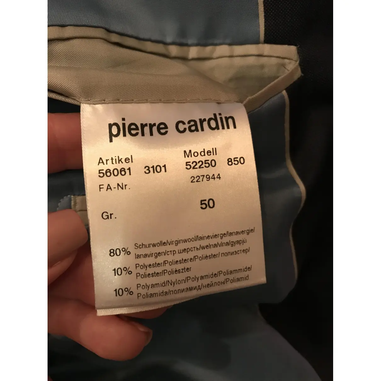 Wool vest Pierre Cardin - Vintage