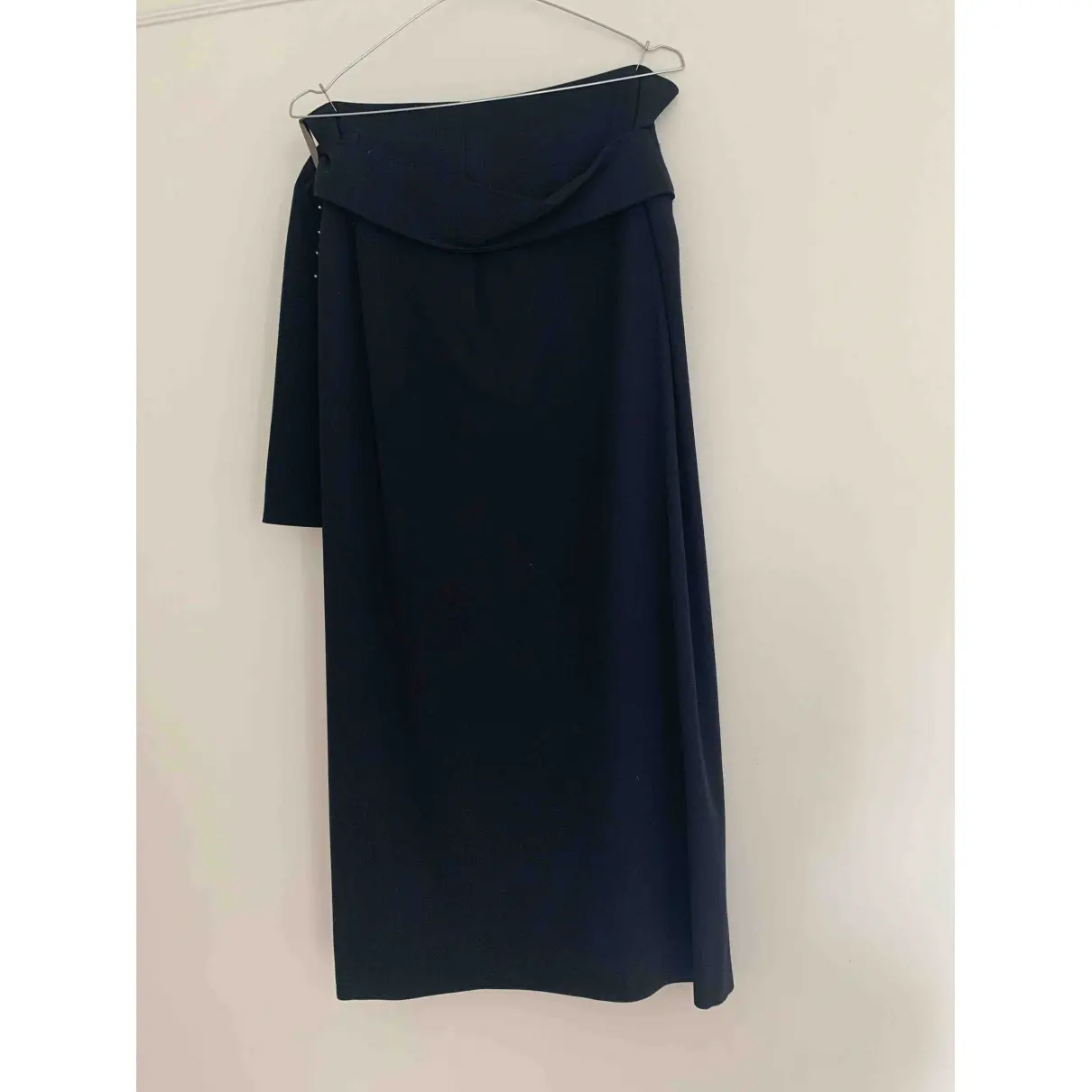 Buy Y's Wool mid-length skirt online