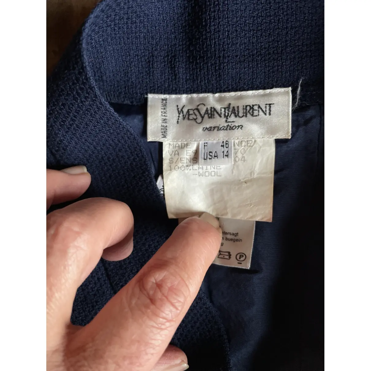 Buy Yves Saint Laurent Wool skirt online - Vintage