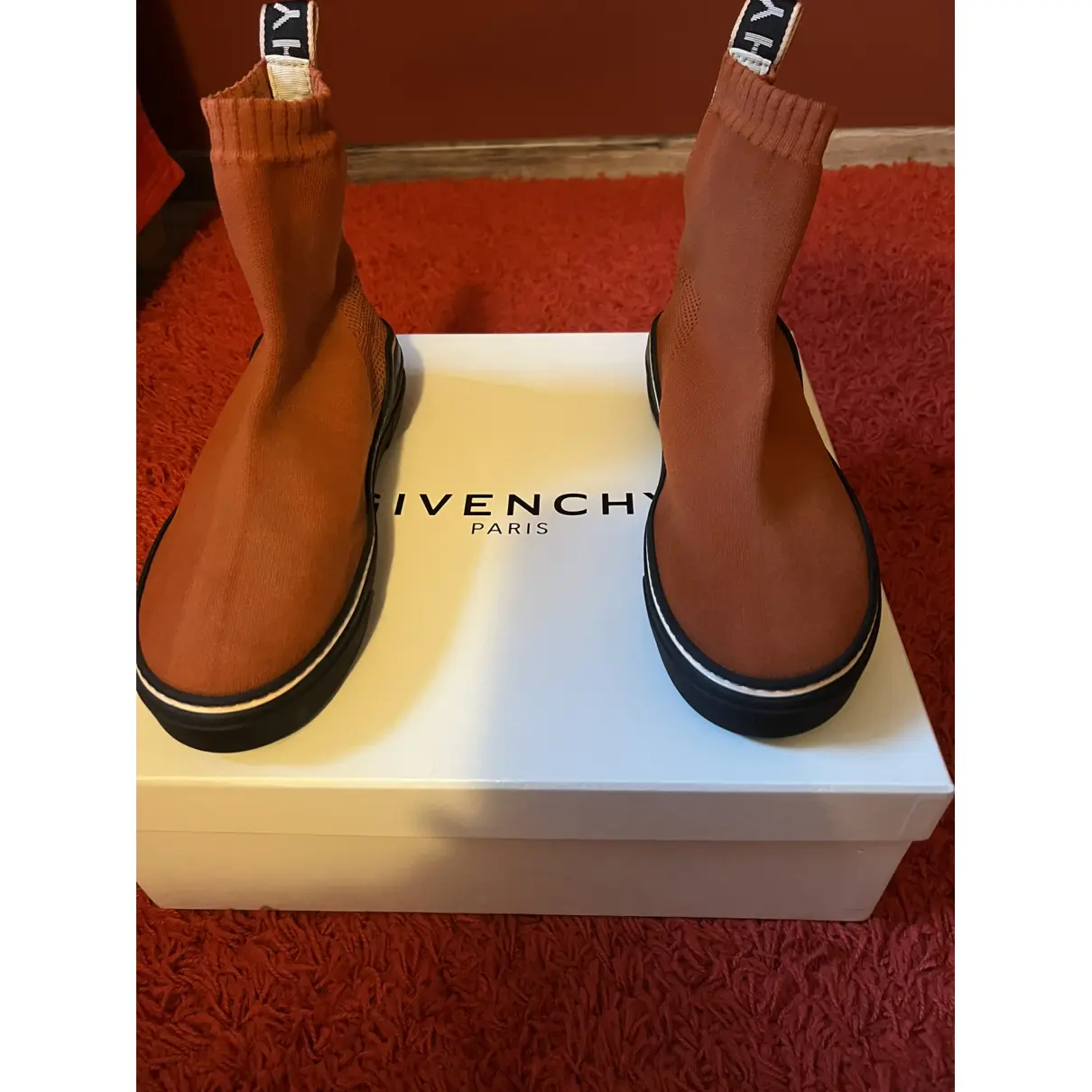 Cloth high trainers Givenchy