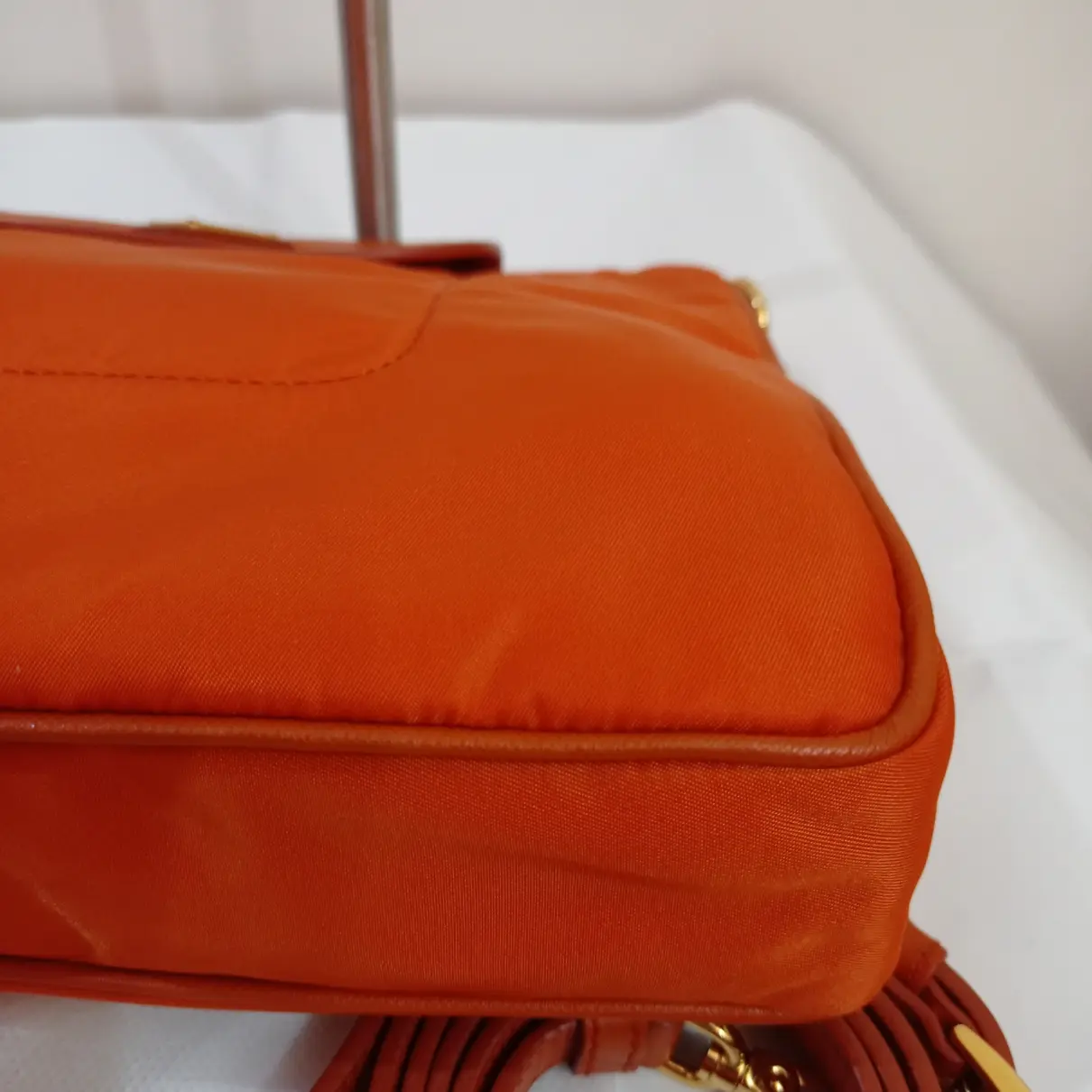 Light Frame cloth handbag Prada