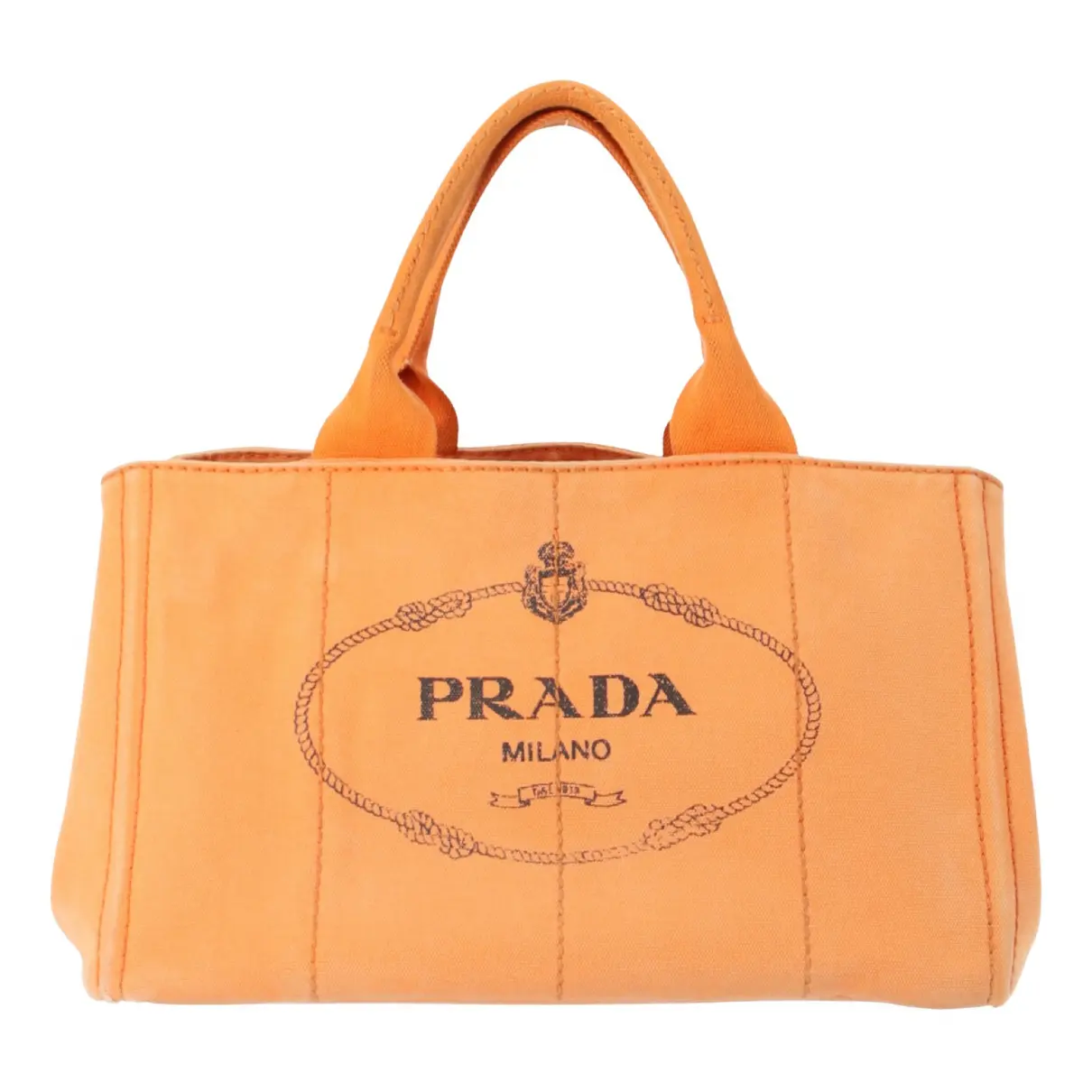 Cloth handbag Prada