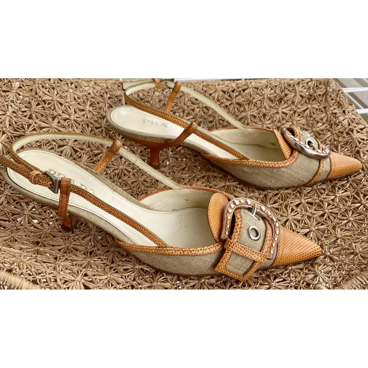 Luxury Prada Sandals Women - Vintage