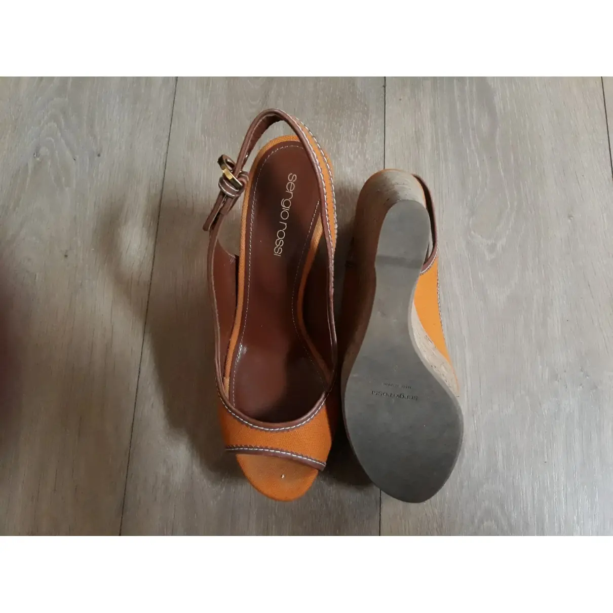 Buy Sergio Rossi Cloth sandals online
