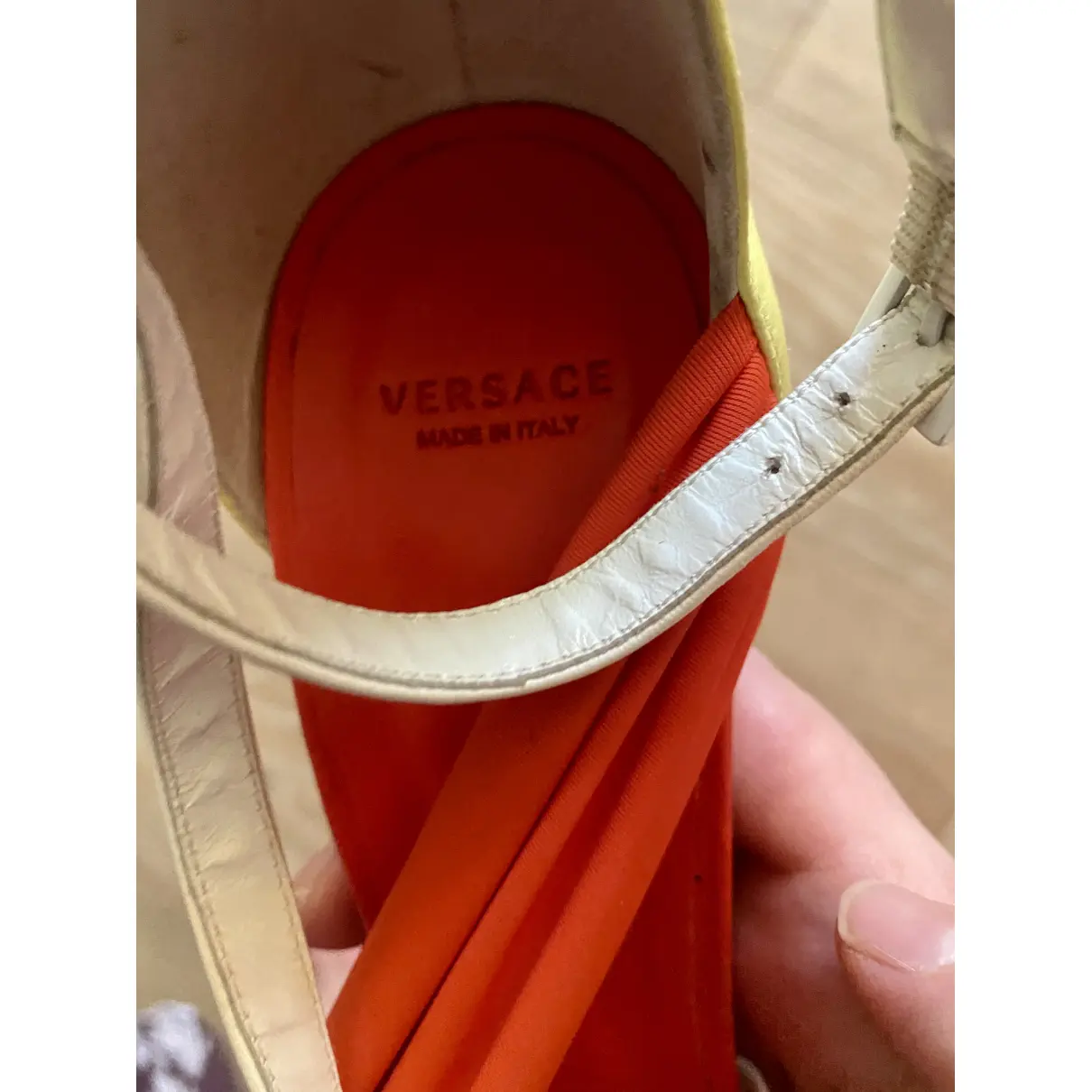 Buy Versace Cloth sandals online
