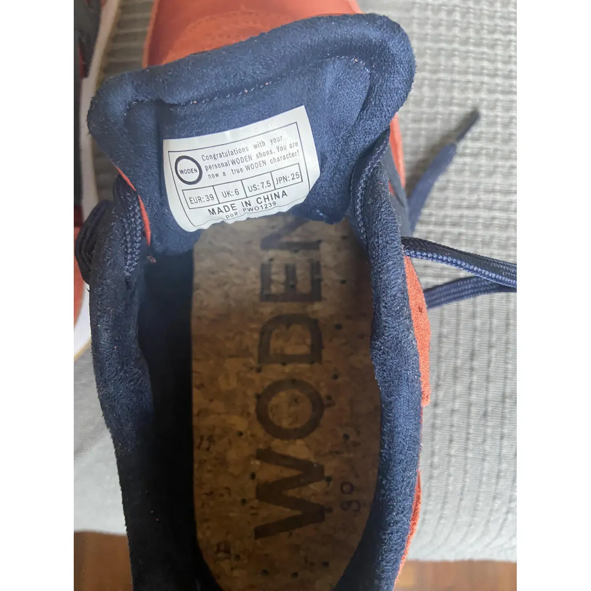Cloth trainers Woden