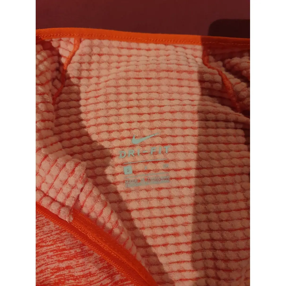 Buy Nike Orange Cotton Knitwear online