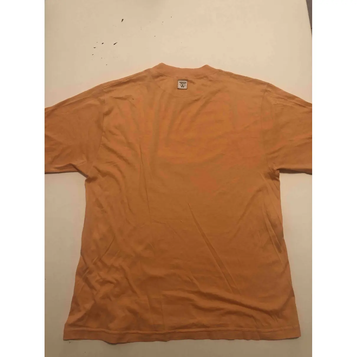 Buy Valentino Garavani Orange Cotton T-shirt online - Vintage