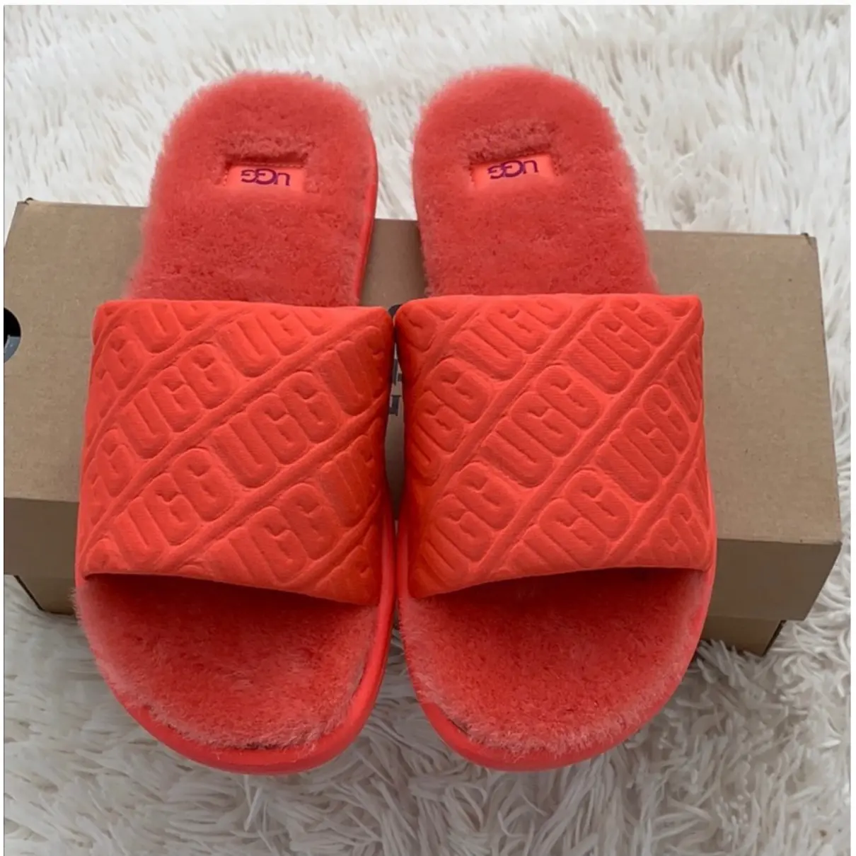 Buy Ugg Faux fur sandal online