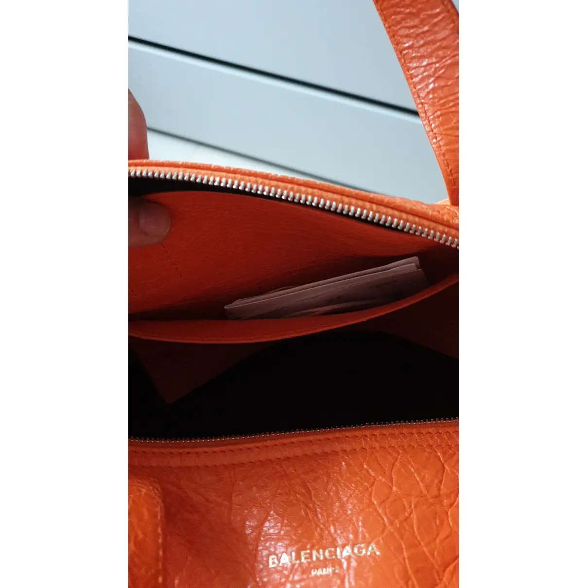 Air Hobo leather crossbody bag Balenciaga