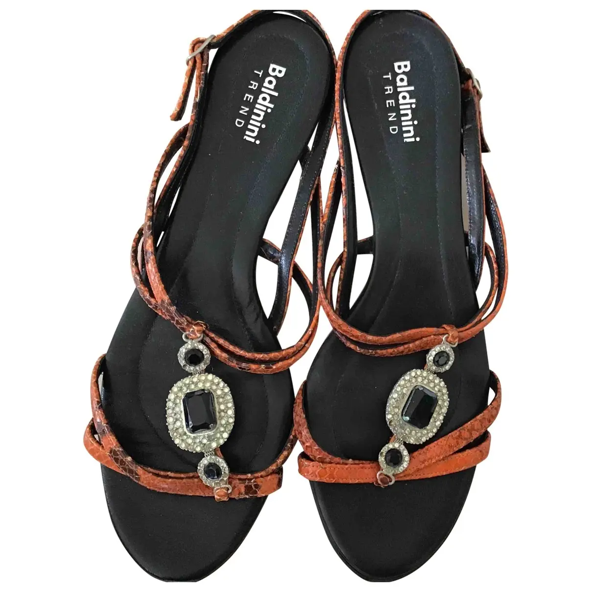 Leather sandal Baldinini