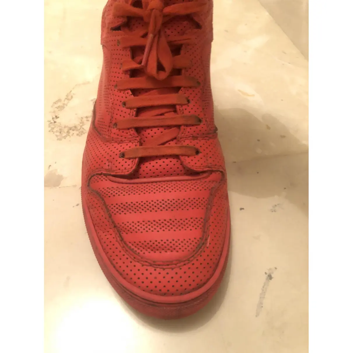Buy Balenciaga Leather low trainers online