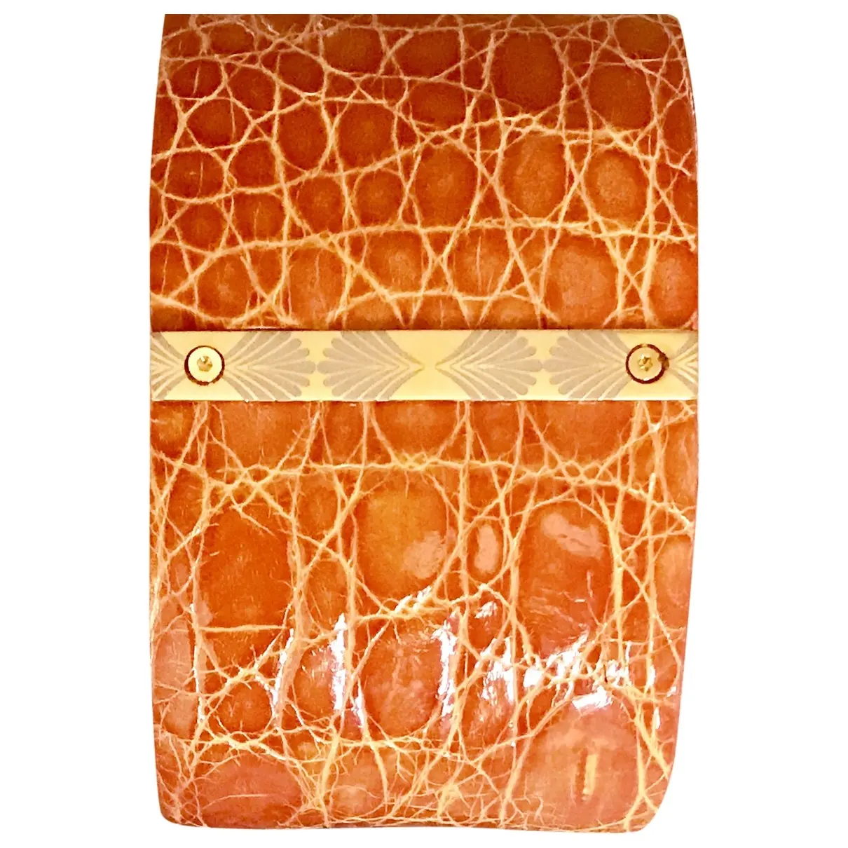 Leather clutch bag Baraboux