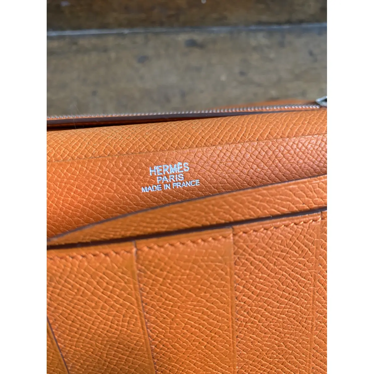 Béarn leather wallet Hermès