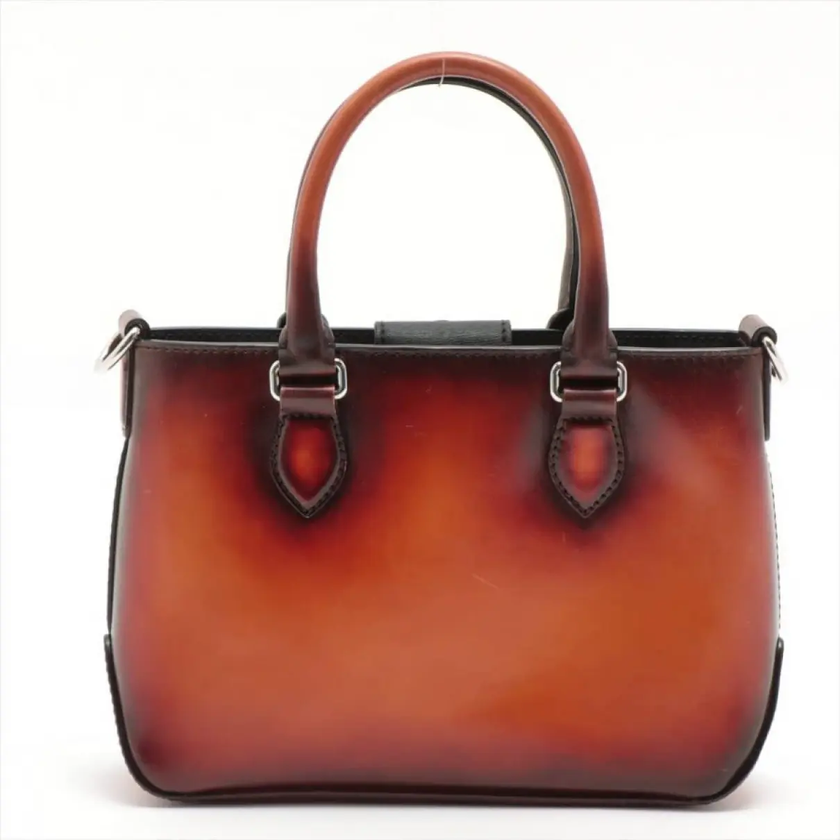Leather handbag Berluti