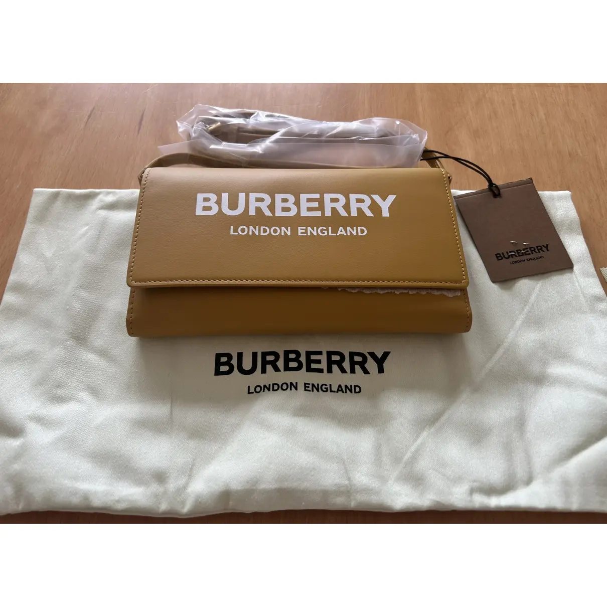 Leather mini bag Burberry