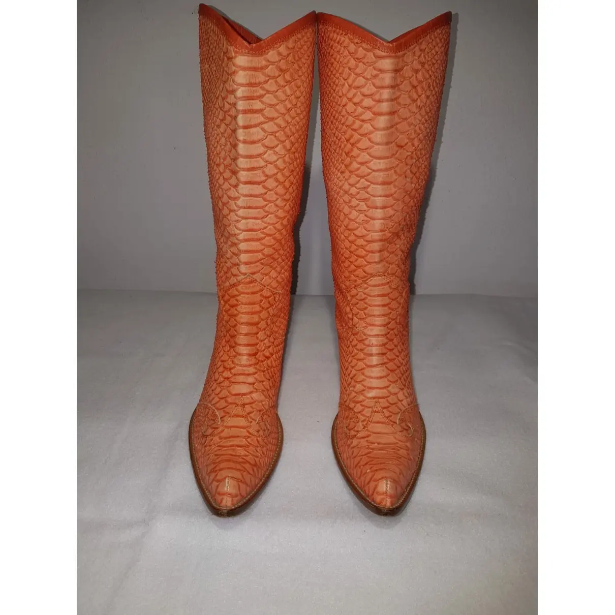 Coccinelle Leather cowboy boots for sale