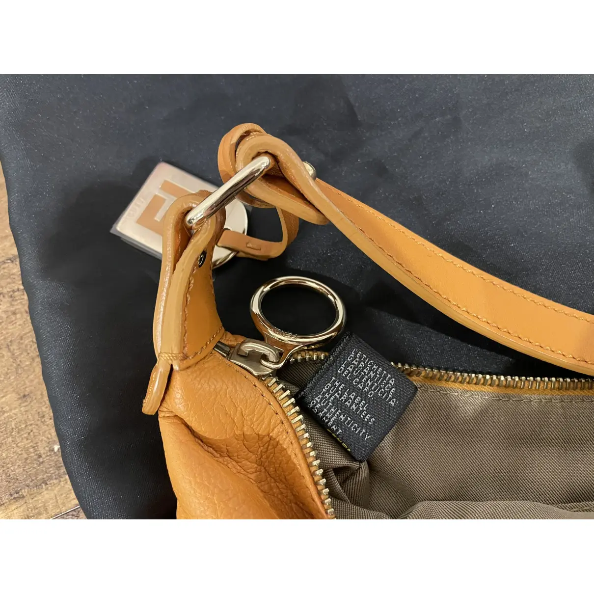 Croissant Vintage leather mini bag Fendi - Vintage