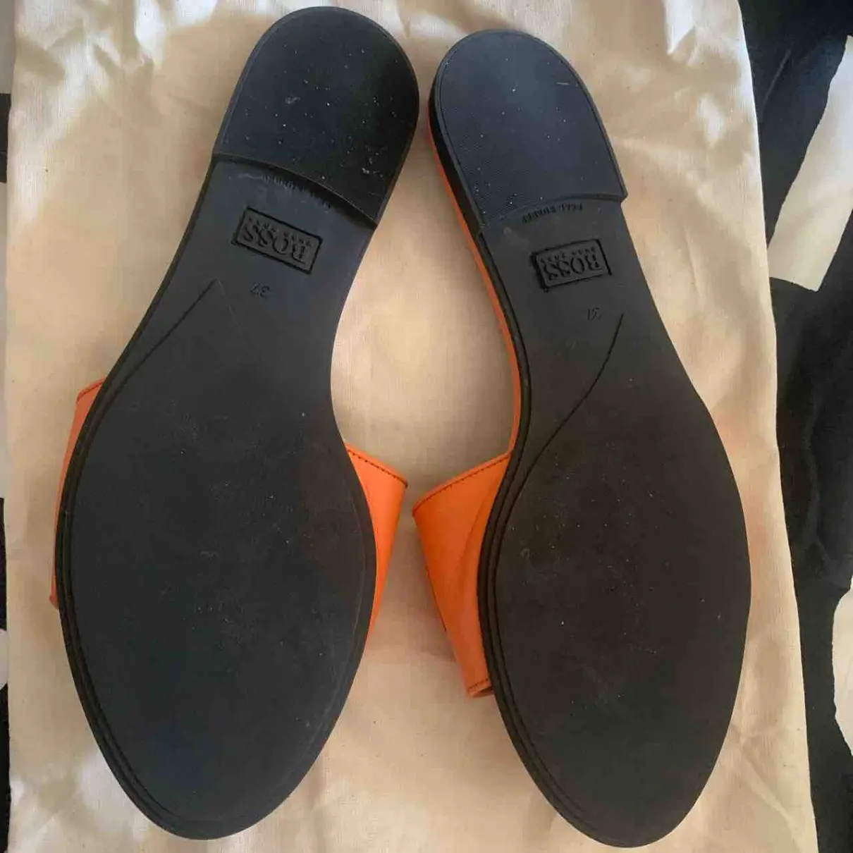 Buy Hugo Boss Leather sandal online