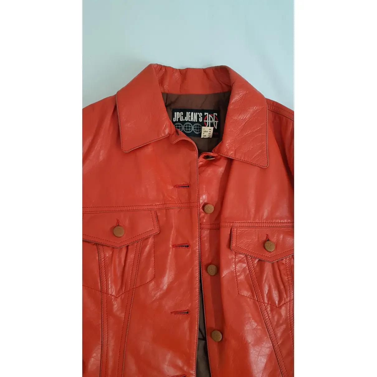 Buy Jean Paul Gaultier Leather short vest online - Vintage