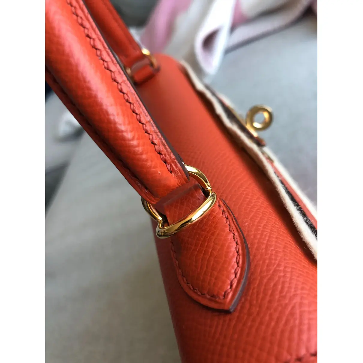 Kelly 25 leather handbag Hermès