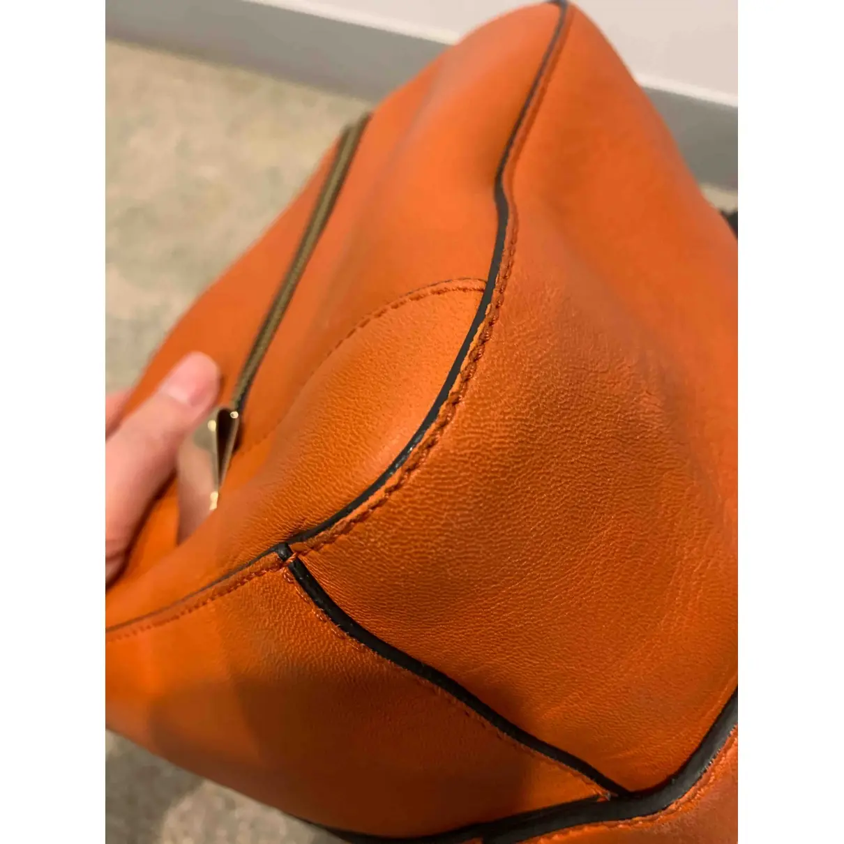 Madeleine leather bowling bag Chloé