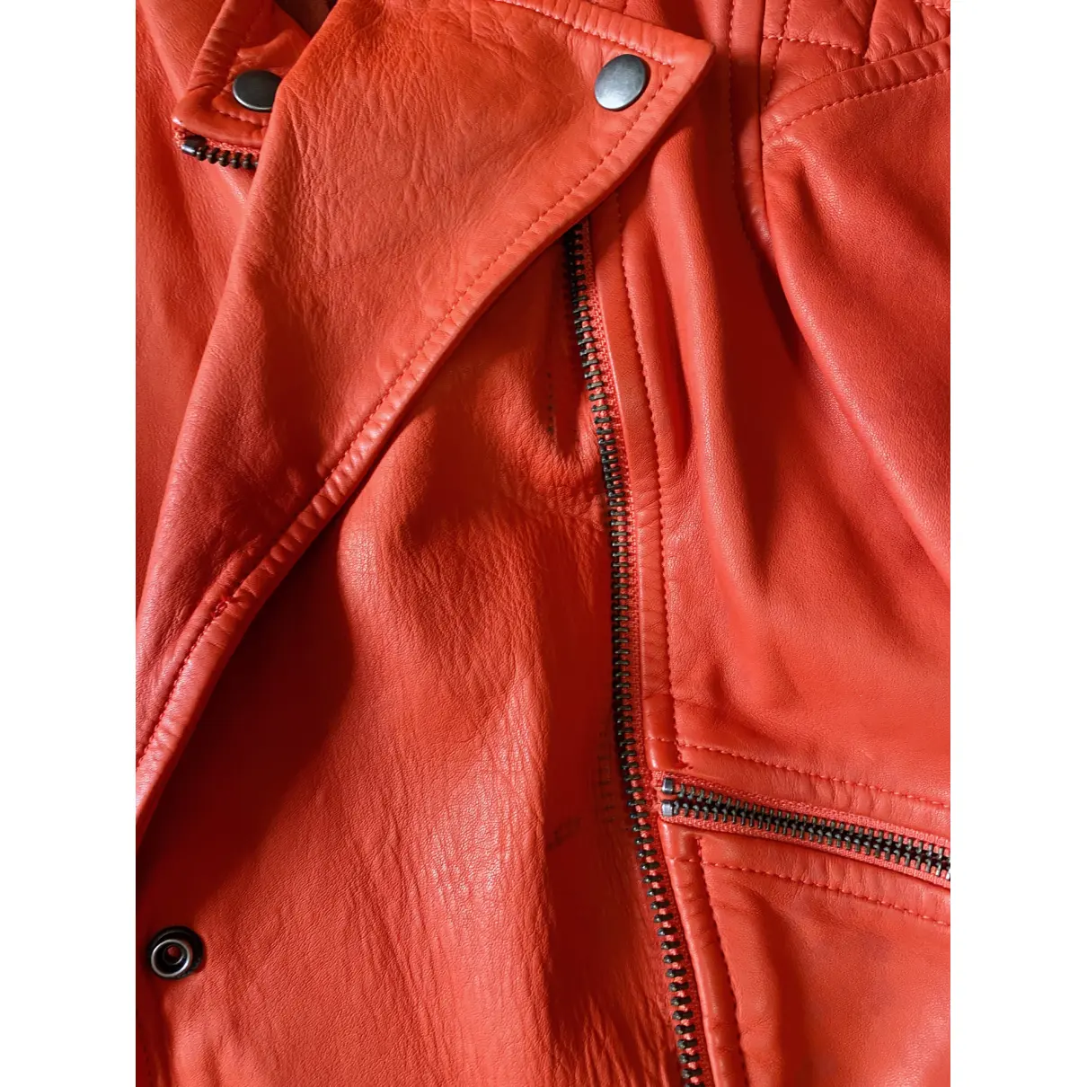 Leather jacket Marc by Marc Jacobs