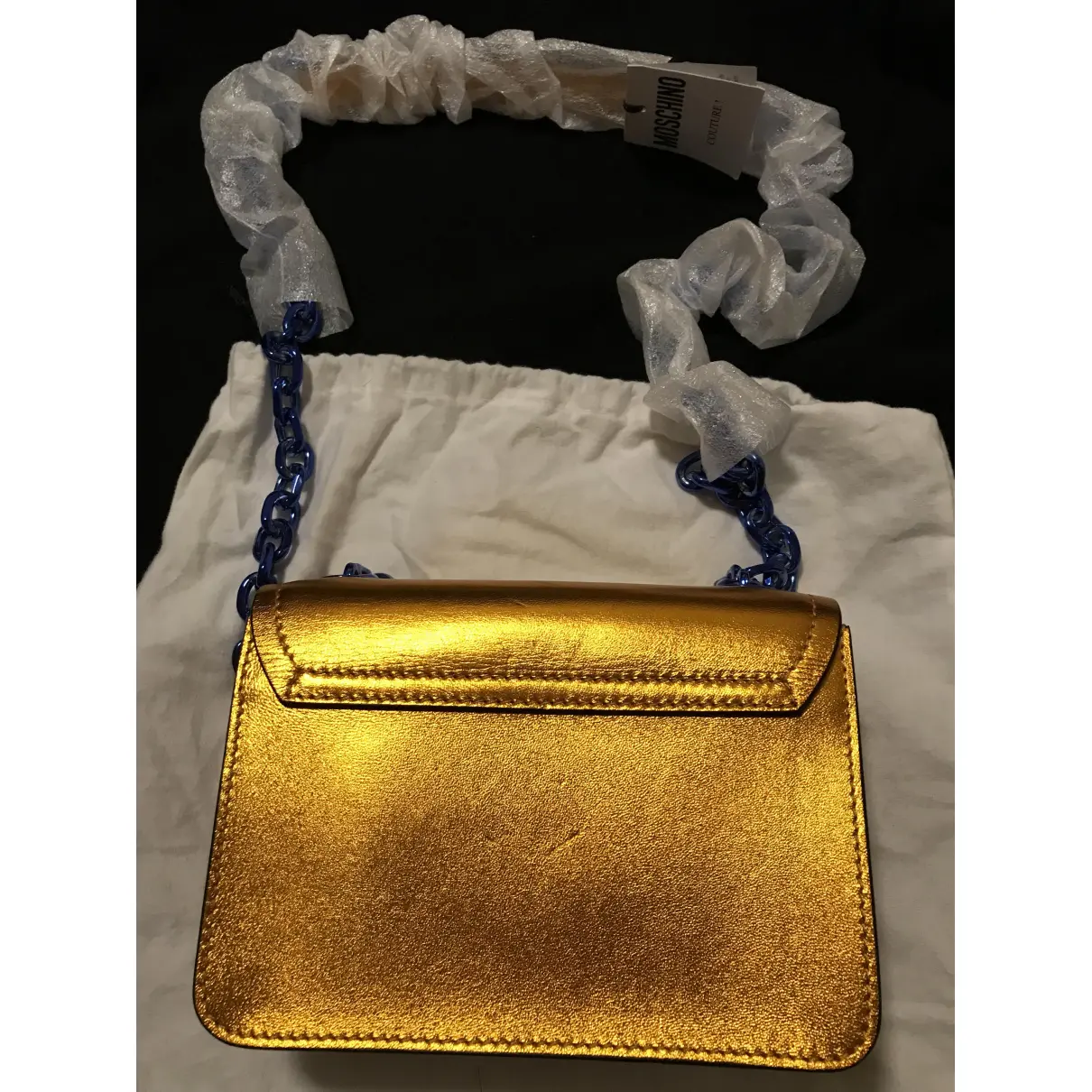 Buy Moschino Leather handbag online