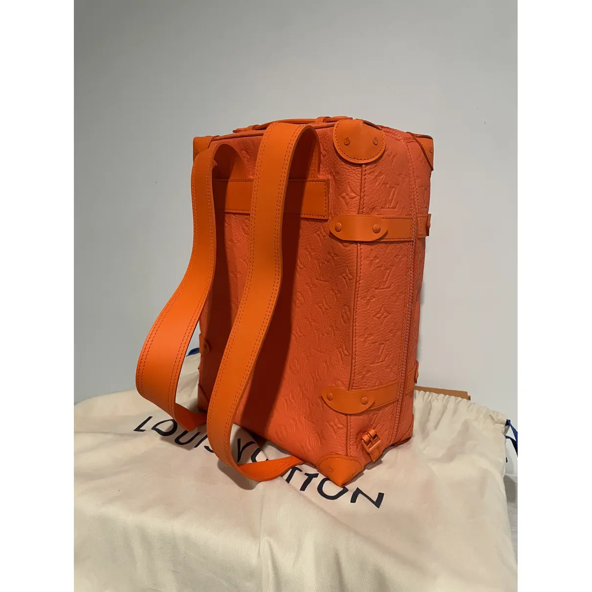 Trunk leather bag Louis Vuitton