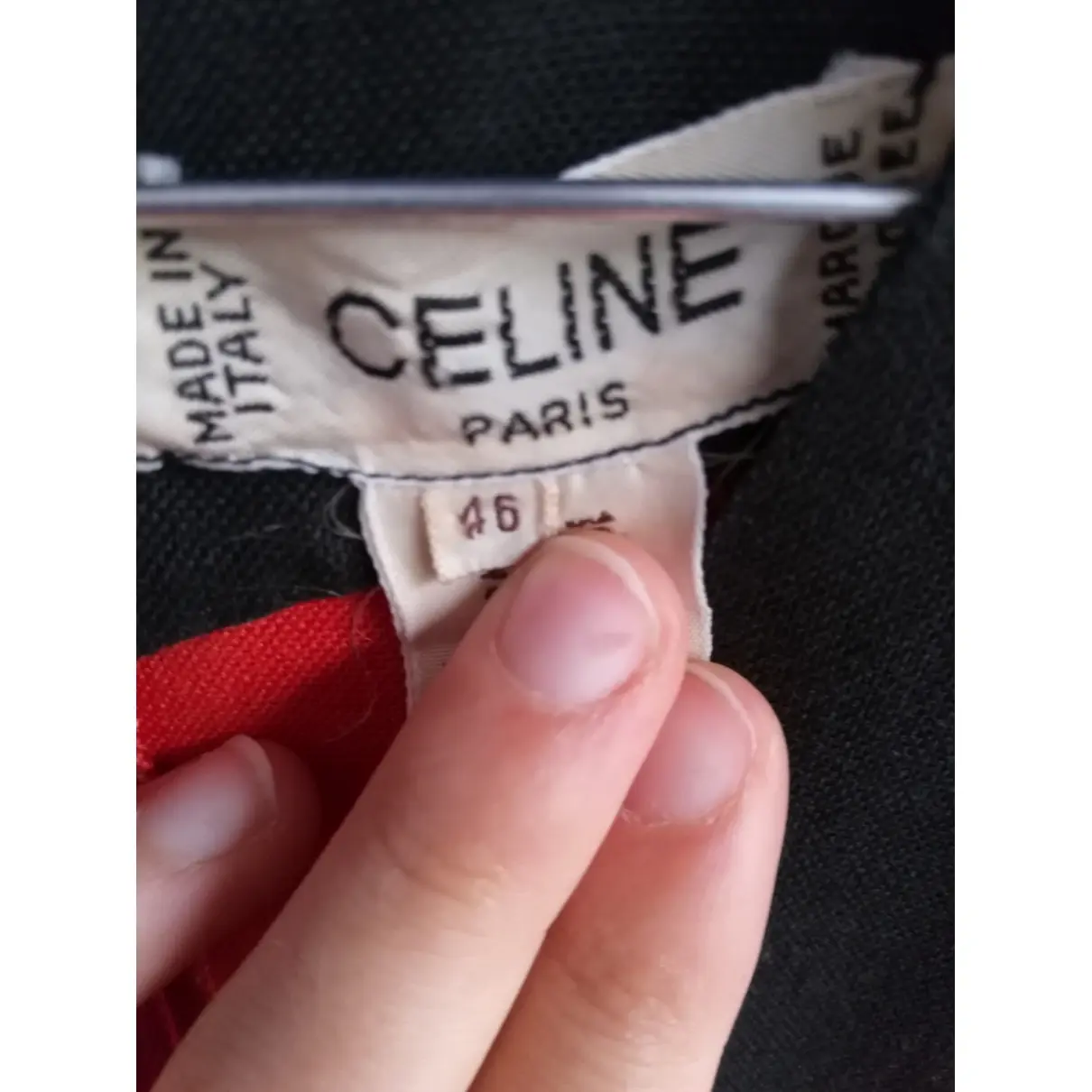 Linen maxi dress Celine - Vintage