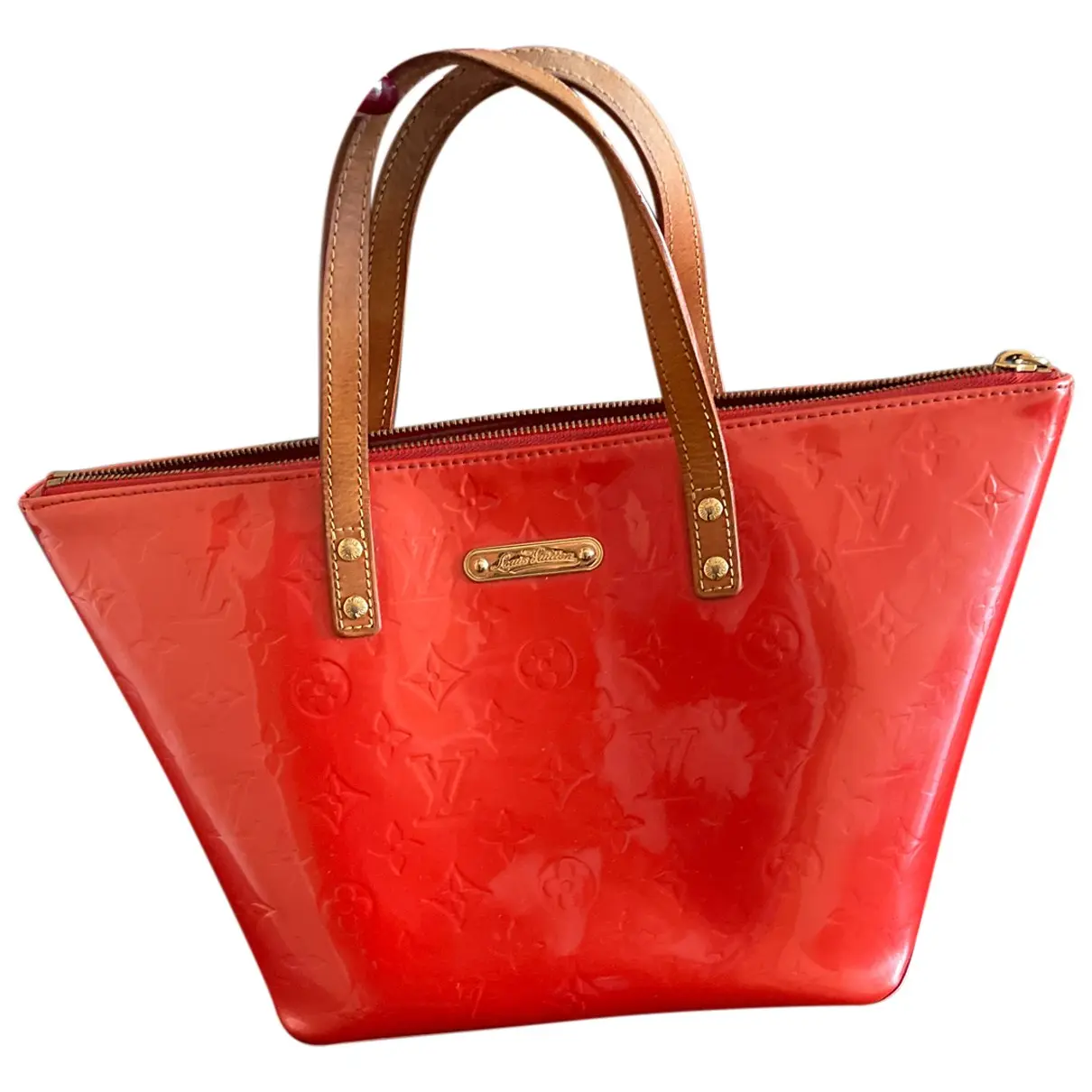 Bellevue patent leather handbag Louis Vuitton