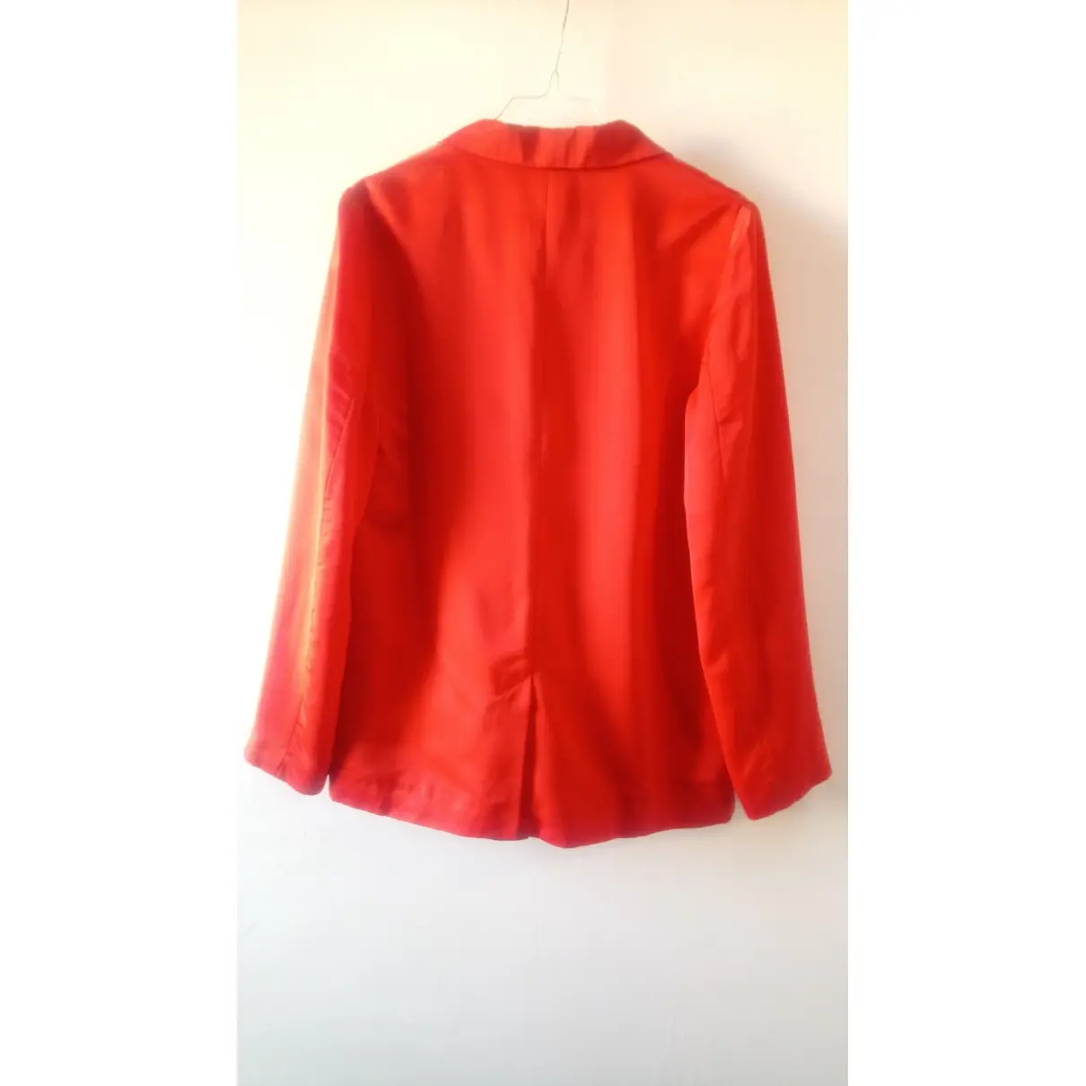 H&M Conscious Exclusive Orange Polyester Jacket for sale