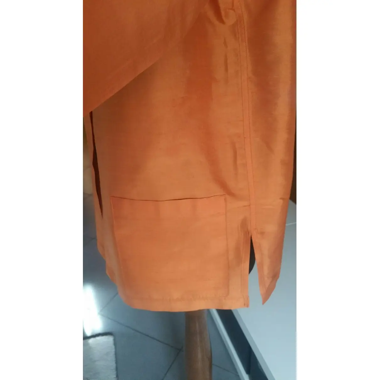 Silk jacket Burberry - Vintage