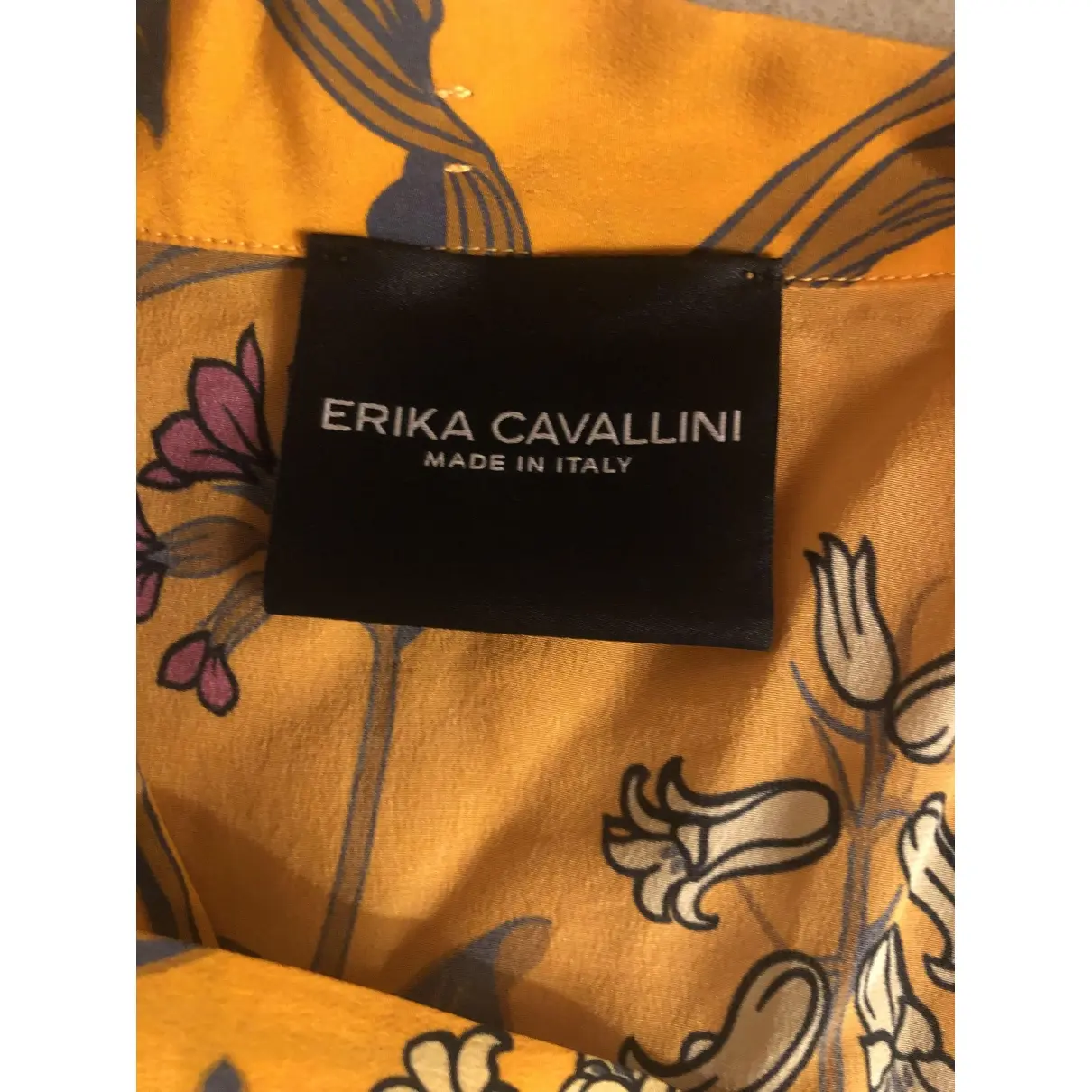 Buy Erika Cavallini Silk mid-length dress online