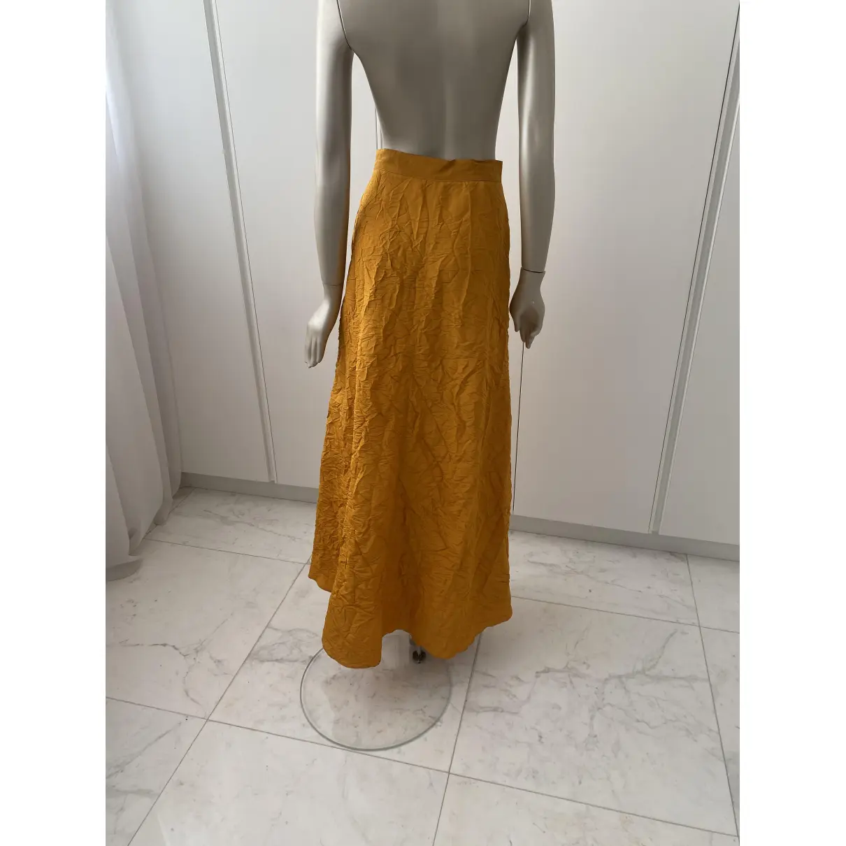 Silk maxi skirt Fendi - Vintage