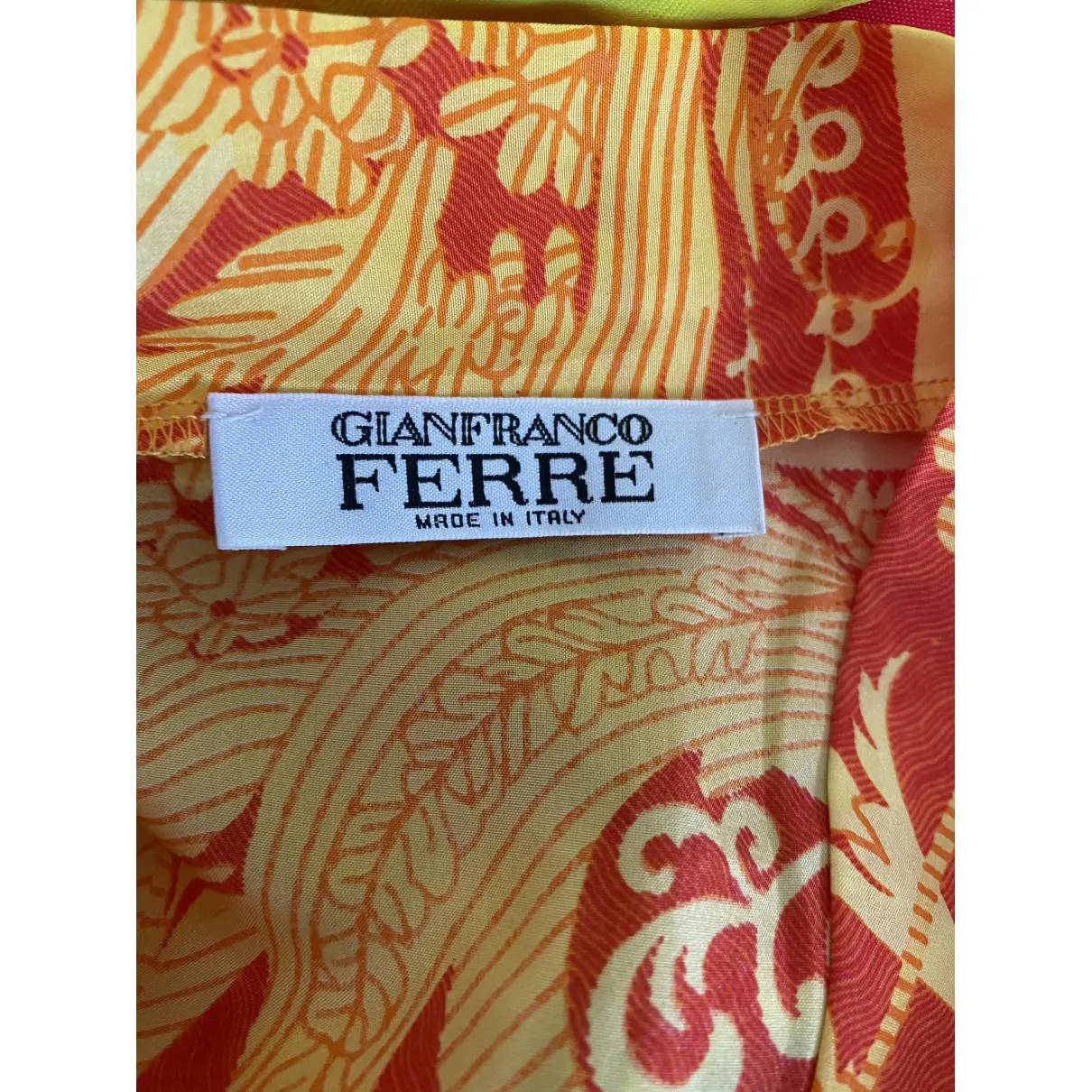 Buy Gianfranco Ferré Silk maxi dress online