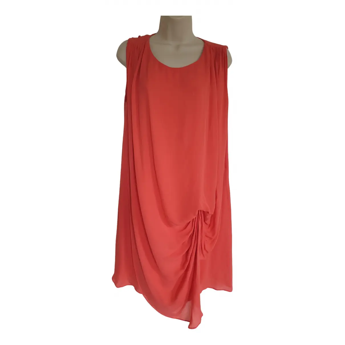 Silk mid-length dress Halston Heritage