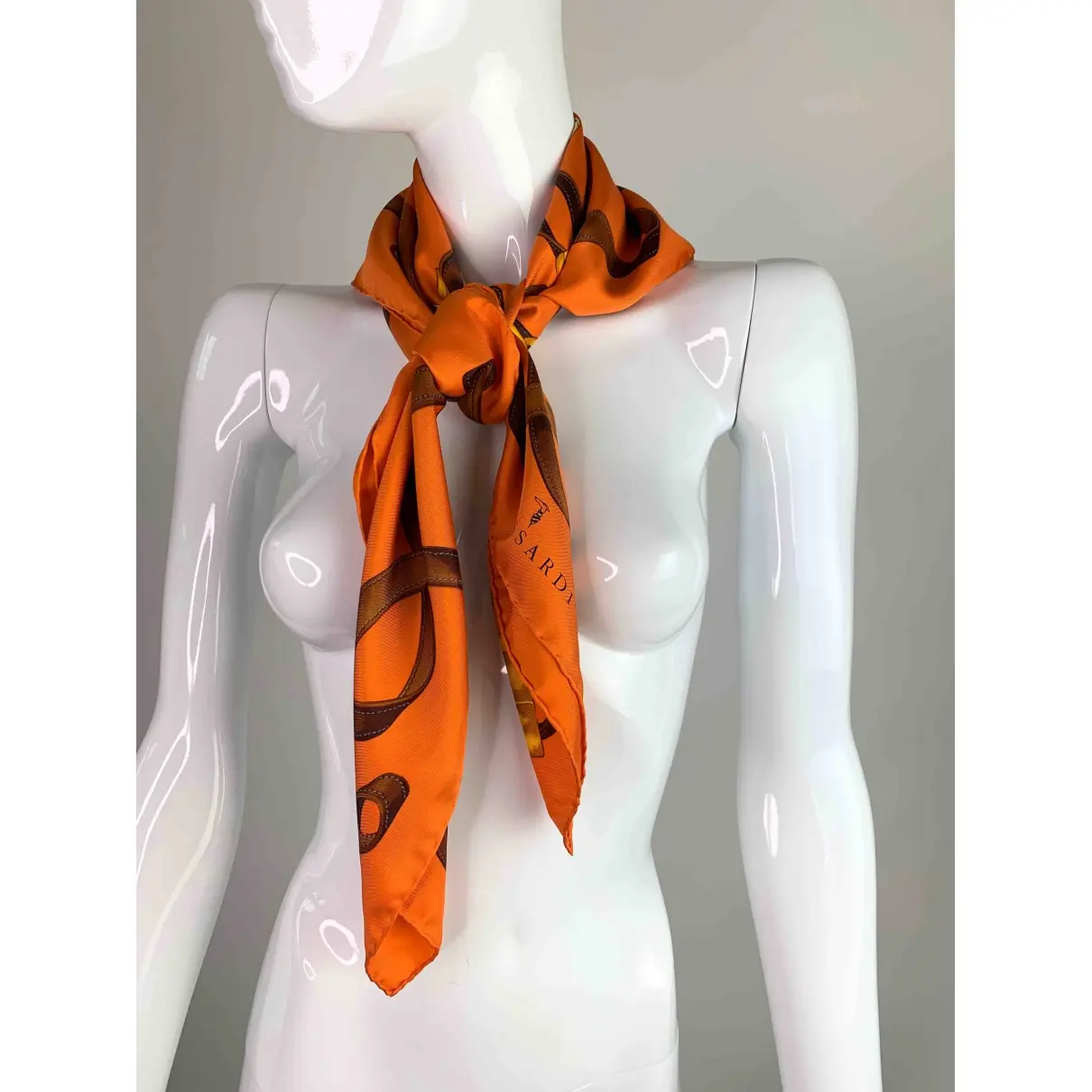 Trussardi Silk scarf for sale