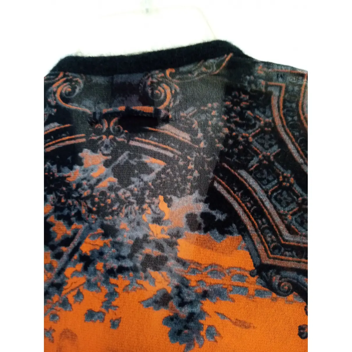Orange Synthetic Knitwear Jean Paul Gaultier - Vintage