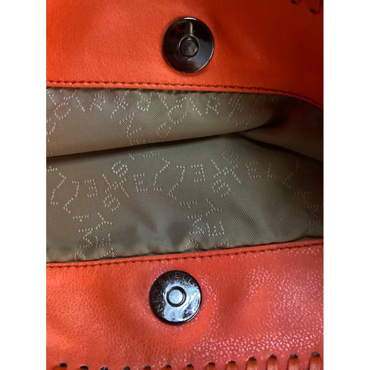 Falabella vegan leather clutch bag Stella McCartney